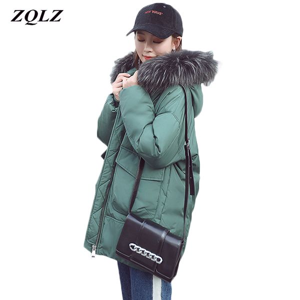 zqlz plus size down cotton winter jacket women 2018 casual hooded faux fur black long parka mujer loose big pocket pedded coat
zqlz plus size down cotton winter jacket women 2018 casual hooded faux fur black long parka mujer loose big pocket pedded coat