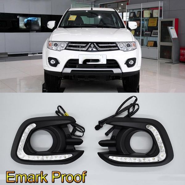 1pair turn signal yellow flashing 12v car led daytime running lights led drl daylight e-mark for pajero 2013~2015 fog lamp cover
1pair turn signal yellow flashing 12v car led daytime running lights led drl daylight e-mark for pajero 2013~2015 fog lamp cover