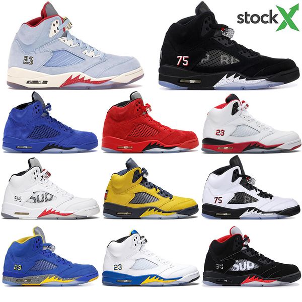 with socks new 5 5s wings flight mens basketball shoes blue suede psg white black grape sports sneakers designer trainers size 40-47
with socks new 5 5s wings flight mens basketball shoes blue suede psg white black grape sports sneakers designer trainers size 40-47