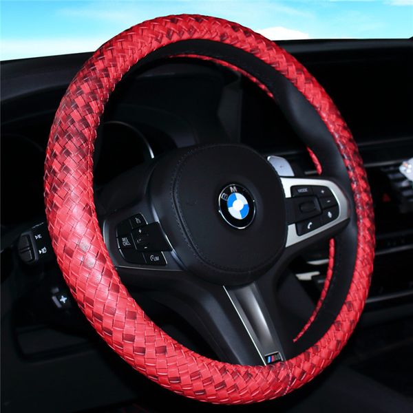steering wheel cover car handle sports candy-colored woven car steering wheel cover interior trim
steering wheel cover car handle sports candy-colored woven car steering wheel cover interior trim