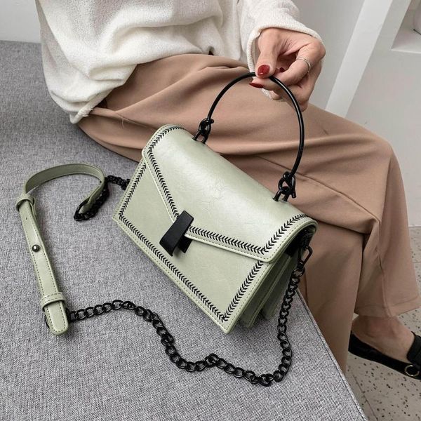 ladies' handbag with iron handle small pu leather crossbody bags for women new casual chain female shoulder messenger flap bags
ladies' handbag with iron handle small pu leather crossbody bags for women new casual chain female shoulder messenger flap bags