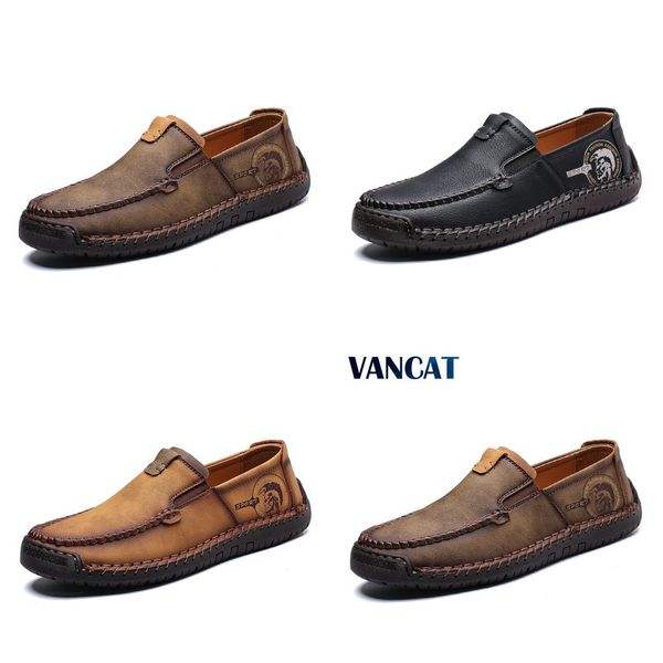 2019 new fashion style leather spring casual shoes men shoes handmade vintage loafers flats moccasins big size 38-48, Black
2019 new fashion style leather spring casual shoes men shoes handmade vintage loafers flats moccasins big size 38-48, Black
