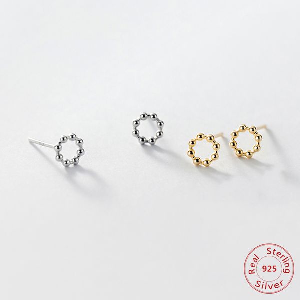 real 925 sterling silver beads ball earrings for women girls creative fashion jewelry graduation season student gifts, Golden;silver
real 925 sterling silver beads ball earrings for women girls creative fashion jewelry graduation season student gifts, Golden;silver