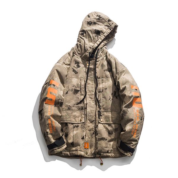 winter cotton jacket coat men 2019 new warm thick printed cotton padded camouflage hooded parkas men wondbreaker hip hop jackets, Black
winter cotton jacket coat men 2019 new warm thick printed cotton padded camouflage hooded parkas men wondbreaker hip hop jackets, Black