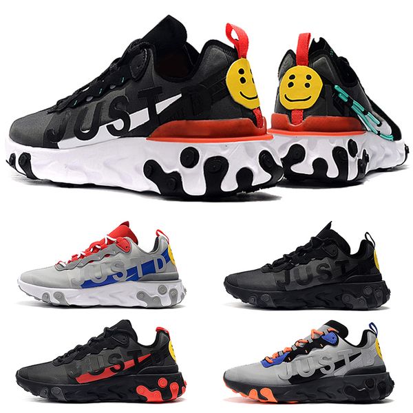 men sport running shoes react element triple black game royal wolf grey bred fashion mens trainers sports sneaker size 40-45
men sport running shoes react element triple black game royal wolf grey bred fashion mens trainers sports sneaker size 40-45