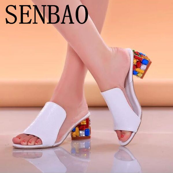 senbao woman sandals shoes slipper 2020 summer style wedges pumps high heels slip on bling fashion gladiator shoes women slipper, Black
senbao woman sandals shoes slipper 2020 summer style wedges pumps high heels slip on bling fashion gladiator shoes women slipper, Black