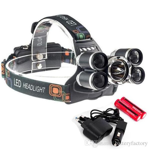 5 led headlight 8000 lumens cree xm-l t6 head lamp high power led headlamp +2pcs 18650 battery +charger+car charger
5 led headlight 8000 lumens cree xm-l t6 head lamp high power led headlamp +2pcs 18650 battery +charger+car charger