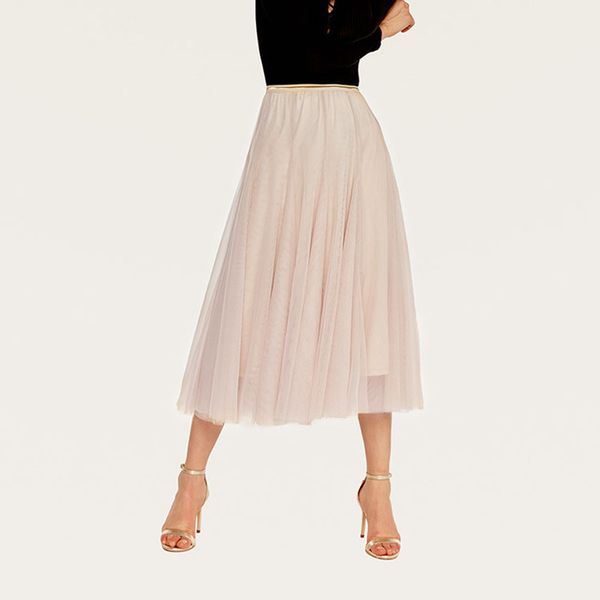 2019 spring and summer new skirt europe and america high waist big swing mesh half skirt a-line mid-calf, Black
2019 spring and summer new skirt europe and america high waist big swing mesh half skirt a-line mid-calf, Black