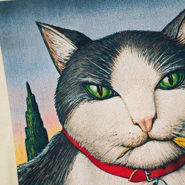 20fw cat big printed tee loose t-shirt crew neck high street short sleeves summer men women couple breathable crew neck cool hfhltx097, White;black
20fw cat big printed tee loose t-shirt crew neck high street short sleeves summer men women couple breathable crew neck cool hfhltx097, White;black