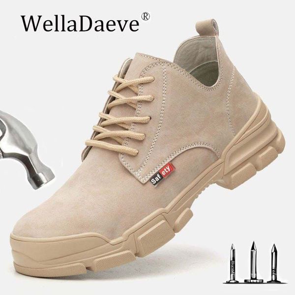 men's steel toe cap safety boots genuine leather breathable lightweight footwear beef tendon puncture proof work shoes for men, Black
men's steel toe cap safety boots genuine leather breathable lightweight footwear beef tendon puncture proof work shoes for men, Black