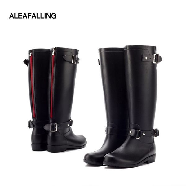 aleafalling rain boots design mid-calf boots student rain school shoes woman solid rubber waterproof school botas w016, Black
aleafalling rain boots design mid-calf boots student rain school shoes woman solid rubber waterproof school botas w016, Black