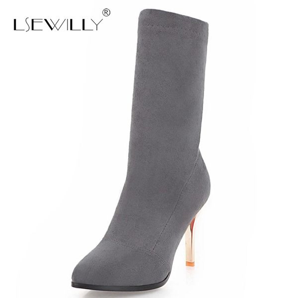 lsewilly women half boots high heels shoes fashion boots pointed toe shoes women causal thin heels sock size 33-43 s817, Black
lsewilly women half boots high heels shoes fashion boots pointed toe shoes women causal thin heels sock size 33-43 s817, Black