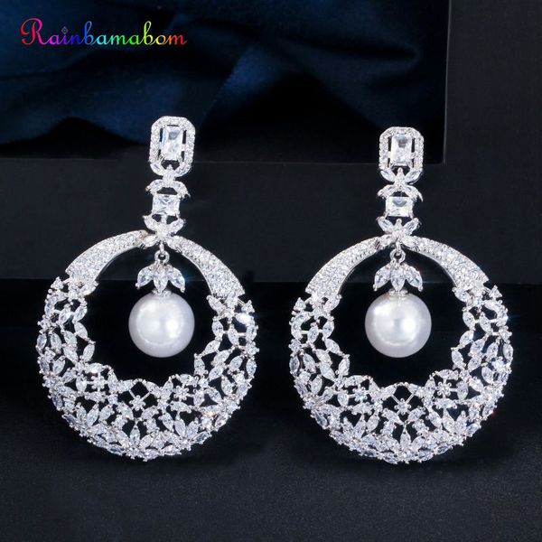 rainbamabom 925 solid sterling silver freshwater pearls created moissanite gemstone drop dangle earrings fine jewelry wholesale, Golden;silver
rainbamabom 925 solid sterling silver freshwater pearls created moissanite gemstone drop dangle earrings fine jewelry wholesale, Golden;silver
