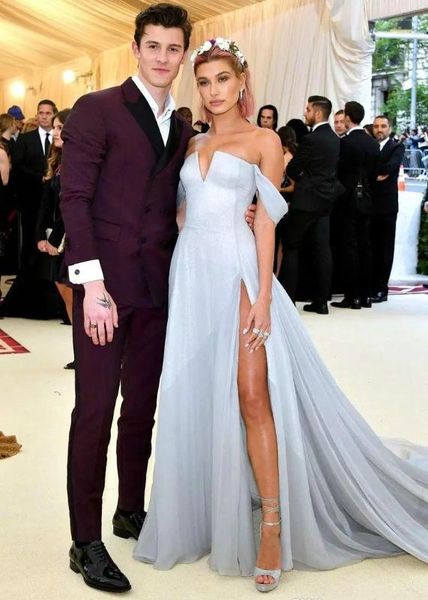 formal celebrity dresses a-line off the shoulder chiffon slit long evening dresses famous red carpet, Black
formal celebrity dresses a-line off the shoulder chiffon slit long evening dresses famous red carpet, Black