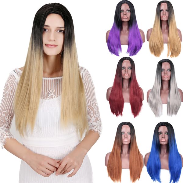 dianqi ombre blue длинные прямые синтетические парики для чернокожих женщин розовые парики 26 дюймов 8 цвет может быть косплей, Black
dianqi ombre blue длинные прямые синтетические парики для чернокожих женщин розовые парики 26 дюймов 8 цвет может быть косплей, Black