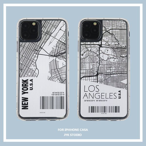 luxury designer usa ins city map phone case for iphone 11 pro max 7 8 6 6s plus x xr xs max sketch letter soft silicone cover
luxury designer usa ins city map phone case for iphone 11 pro max 7 8 6 6s plus x xr xs max sketch letter soft silicone cover