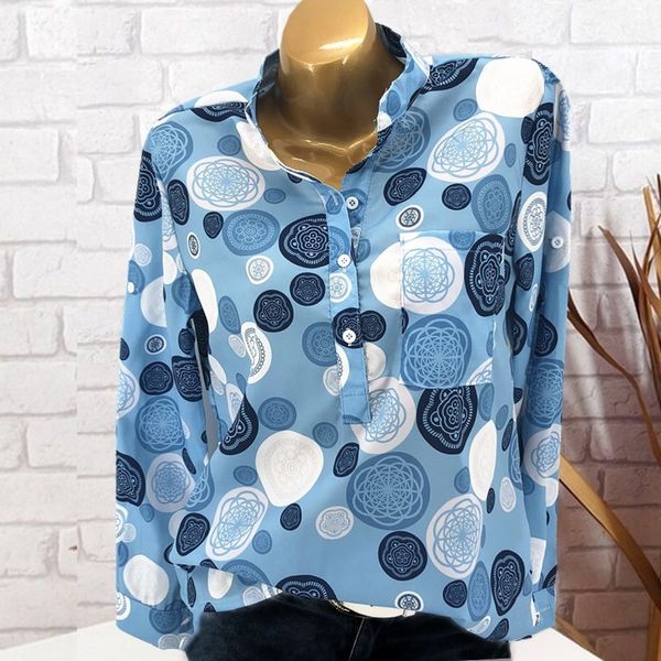 s-5xl women blouses fashion long sleeve stand collar office shirt print blouse shirt casual plus size blusas femininas, White
s-5xl women blouses fashion long sleeve stand collar office shirt print blouse shirt casual plus size blusas femininas, White