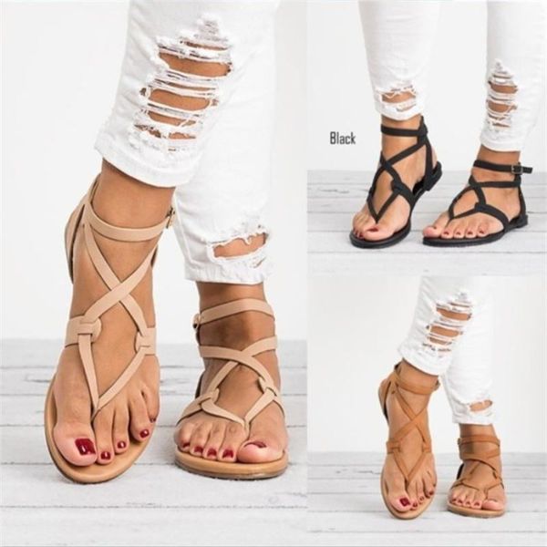new arrive women sandals gladiator summer women shoes plus size 35-43 flats sandals shoes for casual rome style sandalias, Black
new arrive women sandals gladiator summer women shoes plus size 35-43 flats sandals shoes for casual rome style sandalias, Black