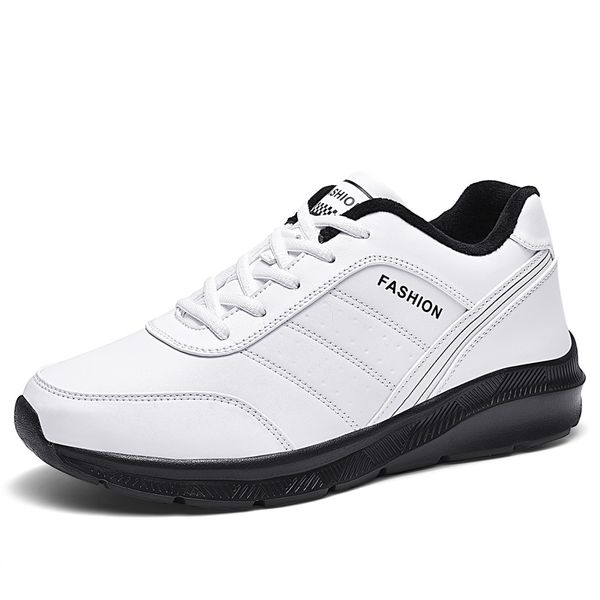 men's autumn white shoes men winter sneakers homens keep warm fashion big size sneakers trainers water resistant comfortable, Black
men's autumn white shoes men winter sneakers homens keep warm fashion big size sneakers trainers water resistant comfortable, Black