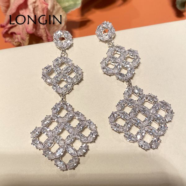 chinese style ruyi knot micro inlaid zircon silver flowers ladies empty earring simple fashion personality wild earring küpeler, Golden;silver
chinese style ruyi knot micro inlaid zircon silver flowers ladies empty earring simple fashion personality wild earring küpeler, Golden;silver