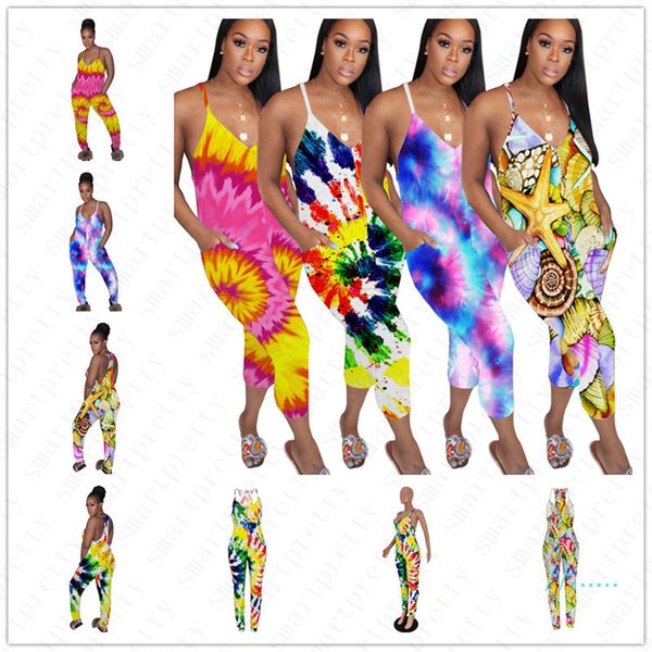 summer women strap jumpsuit tie dye sleeveless harem pants romper low neck backless one piece casual club beach cloth sportsweard5608, Blue
summer women strap jumpsuit tie dye sleeveless harem pants romper low neck backless one piece casual club beach cloth sportsweard5608, Blue