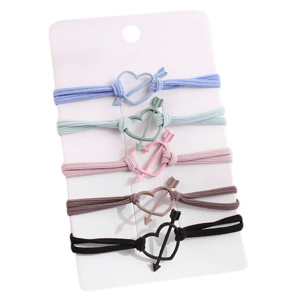 5 pcs girl kids elastic rubber hair ring sweet alloy love hair ropes hairband, Slivery;white
5 pcs girl kids elastic rubber hair ring sweet alloy love hair ropes hairband, Slivery;white