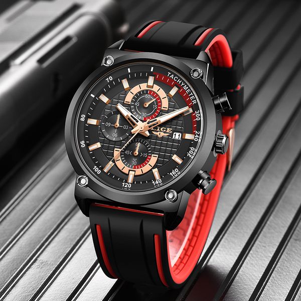 lige fashion mens watches multi-function dial sports watch men date waterproof quartz clock relogio masculino, Slivery;brown
lige fashion mens watches multi-function dial sports watch men date waterproof quartz clock relogio masculino, Slivery;brown