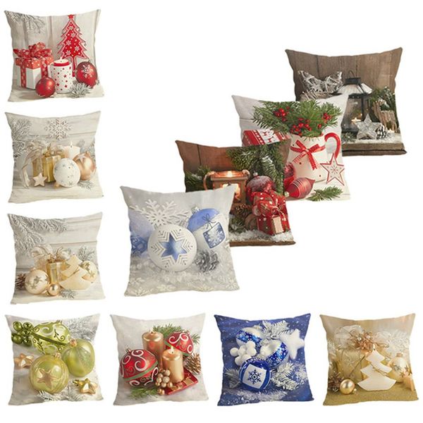merry christmas decorations for home square linen cover cushion new christmas gift decoration pillowcase ball pattern
merry christmas decorations for home square linen cover cushion new christmas gift decoration pillowcase ball pattern