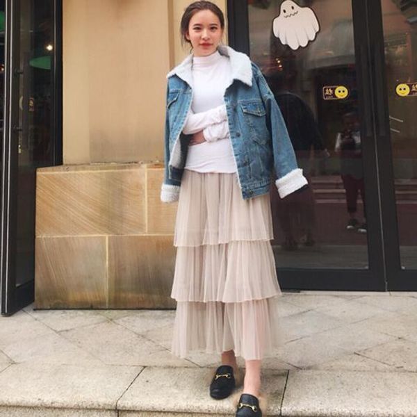 plaid pleated guaze skirt 2020 summer new all-match office skirts womens long white tutu skirts transparent dc840, Black
plaid pleated guaze skirt 2020 summer new all-match office skirts womens long white tutu skirts transparent dc840, Black