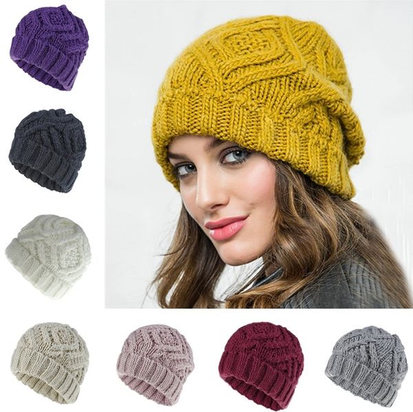 new women hats winter warm knitted hats diamond square soft coarse wool knit hat skull hat party hats 5135-3
new women hats winter warm knitted hats diamond square soft coarse wool knit hat skull hat party hats 5135-3