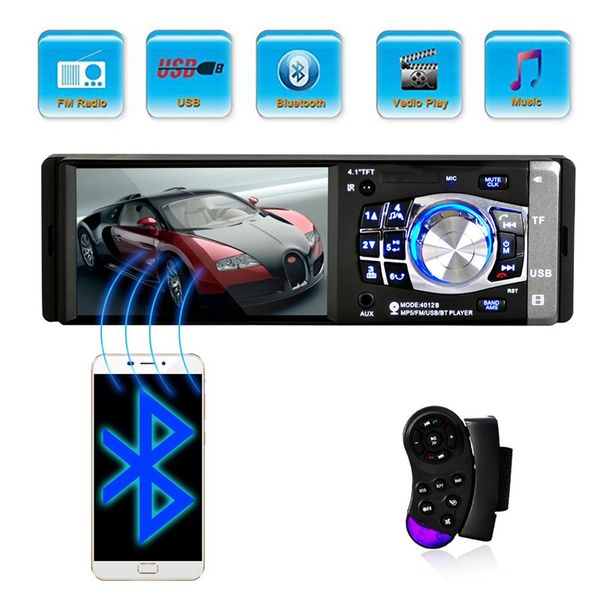 4.1inch single din head unit bluetooth in-dash stereo car radio media player / remote control car dvd
4.1inch single din head unit bluetooth in-dash stereo car radio media player / remote control car dvd