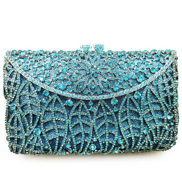 xiyuan fashion sky blue rhinestone clutch crystal purse elegant diamond floral leaves evening clutches shoulder handbags
xiyuan fashion sky blue rhinestone clutch crystal purse elegant diamond floral leaves evening clutches shoulder handbags