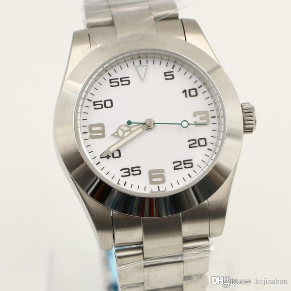 2020 40mm air automatic mechanical watch silver stainless steel whtie dial men 's domineering watch christmas, Slivery;brown
2020 40mm air automatic mechanical watch silver stainless steel whtie dial men 's domineering watch christmas, Slivery;brown