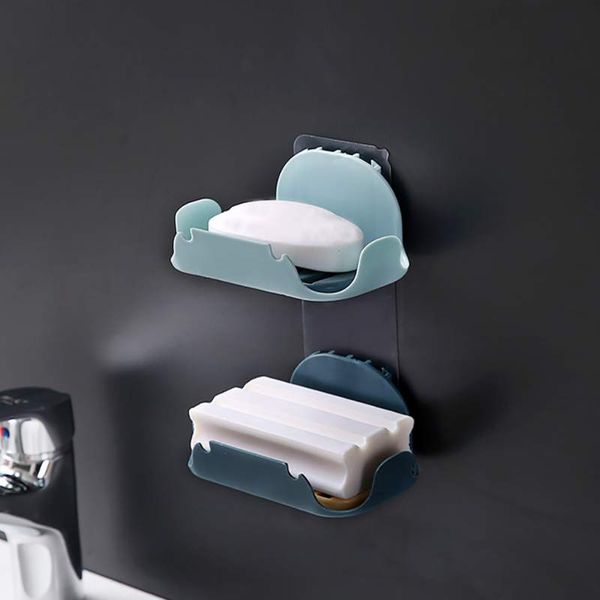 wall-mounted soap storage box self-adhesive plastic soap holder durable drain soap dry rack bathroom accessories
wall-mounted soap storage box self-adhesive plastic soap holder durable drain soap dry rack bathroom accessories