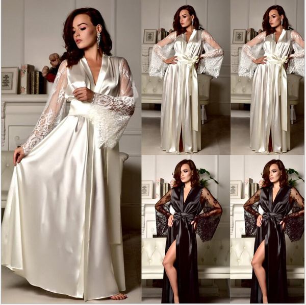 red long deep v neck women satin nightgown lace sleepwear strap spaghetti ladies silk nightwear sleep wear night gown lingerie dress, Black;red
red long deep v neck women satin nightgown lace sleepwear strap spaghetti ladies silk nightwear sleep wear night gown lingerie dress, Black;red