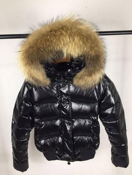 luxury m women jacket short thickening warm down coat thickening female clothes real raccoon fur collar hood down jacket, Black
luxury m women jacket short thickening warm down coat thickening female clothes real raccoon fur collar hood down jacket, Black