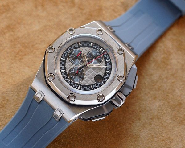 royal men watches 3126 automatic movement 44*13mm men rubber band waterproof wristwatches sapphire crystal men wristwatches, Slivery;brown
royal men watches 3126 automatic movement 44*13mm men rubber band waterproof wristwatches sapphire crystal men wristwatches, Slivery;brown