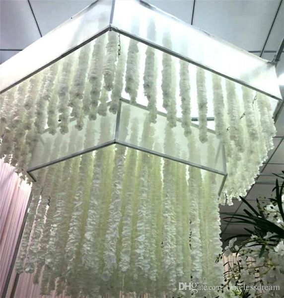 1m long artificial silk flowers wisteria vine rattan fake flower table centerpieces wedding decoration garden home wall flower
1m long artificial silk flowers wisteria vine rattan fake flower table centerpieces wedding decoration garden home wall flower