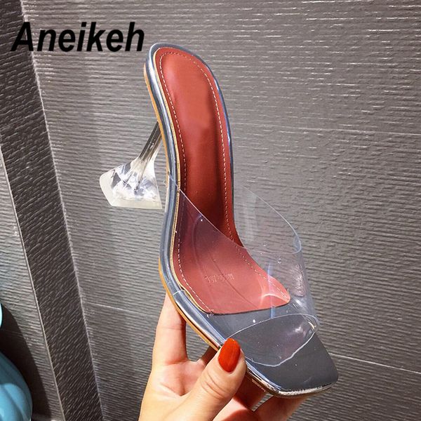 aneikeh 2020 silvery pvc transparent women sandals crystal peep toe high heels shoes woman perspex spike heel slingback pumps, Black
aneikeh 2020 silvery pvc transparent women sandals crystal peep toe high heels shoes woman perspex spike heel slingback pumps, Black