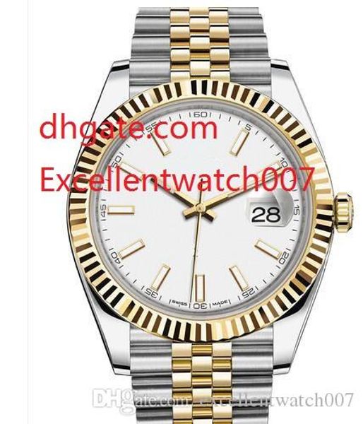 8 color) fashion new 2017 luxury 41mm gold & stainless datejust white index 126333 126334 automaticmechanical men's watch, Slivery;brown
8 color) fashion new 2017 luxury 41mm gold & stainless datejust white index 126333 126334 automaticmechanical men's watch, Slivery;brown