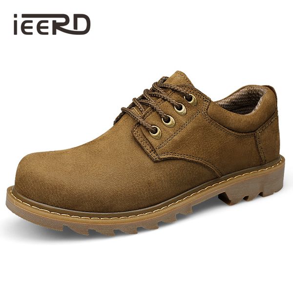 handmade genuine leather shoes men casual leather shoes outdoor tooling men cowhide work flats sapato masculino, Black