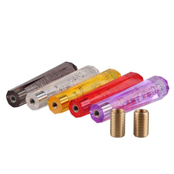 198mm 5 color universal transparent clear car manual crystal bubble styling gear shift lever knob m8/m10
198mm 5 color universal transparent clear car manual crystal bubble styling gear shift lever knob m8/m10