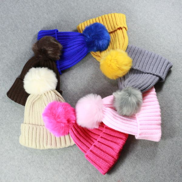 new baby toddler knit beanie hats girls boys warm winter fur pom hat crochet ski ball caps christmas halloween gifts jj19853, Blue;gray
new baby toddler knit beanie hats girls boys warm winter fur pom hat crochet ski ball caps christmas halloween gifts jj19853, Blue;gray