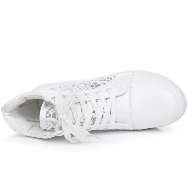 creepers white silver sneakers rubber brogue leather lace up high heel shoes, Black;white
creepers white silver sneakers rubber brogue leather lace up high heel shoes, Black;white