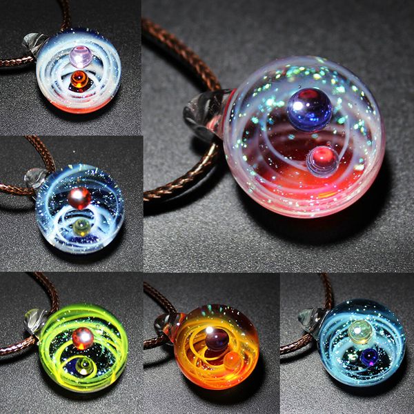universe glass bead planets pendant necklace galaxy rope chain solar system design necklace for women souvenir, Silver
universe glass bead planets pendant necklace galaxy rope chain solar system design necklace for women souvenir, Silver