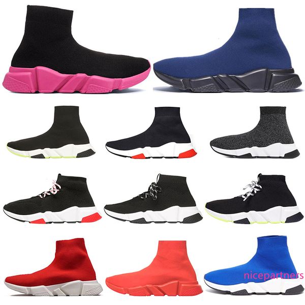 2020 designer shoes speed trainer casual of triple socks flat fashion navy bule black pink mens womens sports sneakers fashion size 36-45
2020 designer shoes speed trainer casual of triple socks flat fashion navy bule black pink mens womens sports sneakers fashion size 36-45