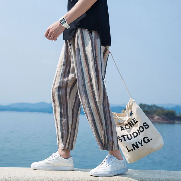 leisure vintage pants sweatpants fashion man 2018 men clothes pantalones hombre summer new linen loose harlan pants, Black
leisure vintage pants sweatpants fashion man 2018 men clothes pantalones hombre summer new linen loose harlan pants, Black
