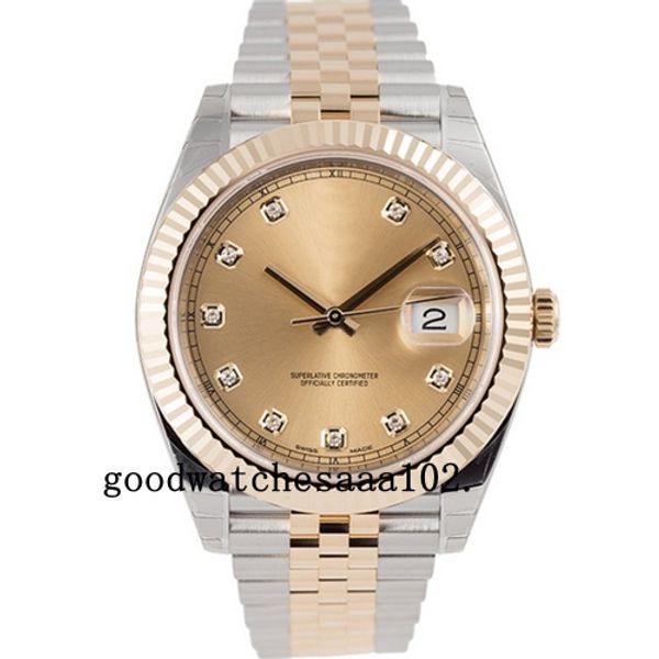 luxury datejust 41 126333 silver dial 18k yellow gold steel automatic mens watch millenniuautomatic men's watch ing, Slivery;brown
luxury datejust 41 126333 silver dial 18k yellow gold steel automatic mens watch millenniuautomatic men's watch ing, Slivery;brown