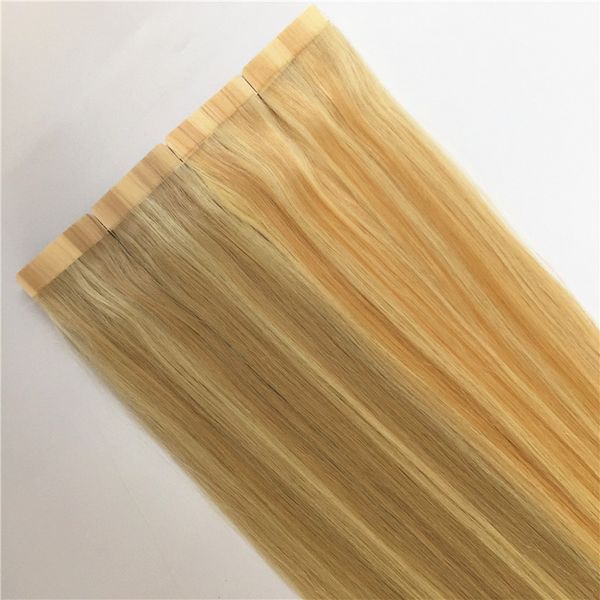 russian hair tape in human hair extensions 2.5g/pcs 40pcs/lot remy hairs piano color 27/613 skin weft human hairs, Black
russian hair tape in human hair extensions 2.5g/pcs 40pcs/lot remy hairs piano color 27/613 skin weft human hairs, Black