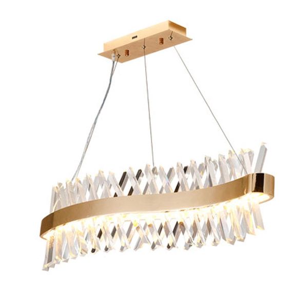 wave design long crystal chandelier led lamp ac110v 220v lustre cristal chandelier home lighting bar light
wave design long crystal chandelier led lamp ac110v 220v lustre cristal chandelier home lighting bar light